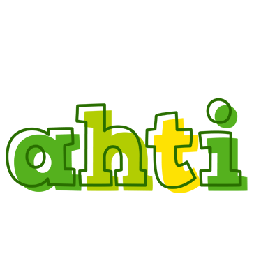 Ahti juice logo