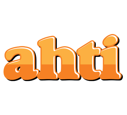 Ahti orange logo