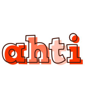 Ahti paint logo