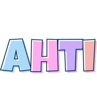 Ahti pastel logo