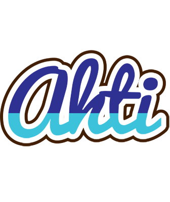 Ahti raining logo