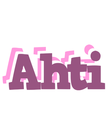 Ahti relaxing logo