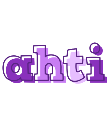 Ahti sensual logo