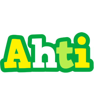 Ahti soccer logo
