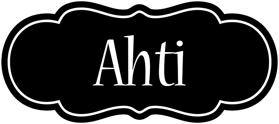 Ahti welcome logo