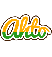 Ahto banana logo