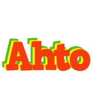 Ahto bbq logo