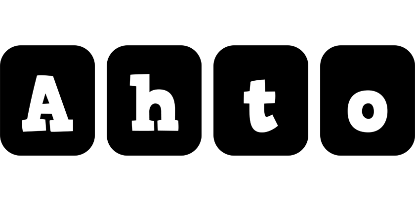 Ahto box logo