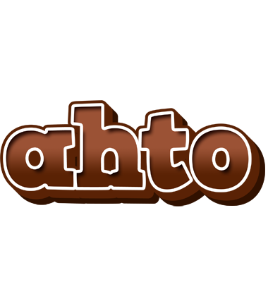 Ahto brownie logo