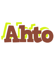 Ahto caffeebar logo