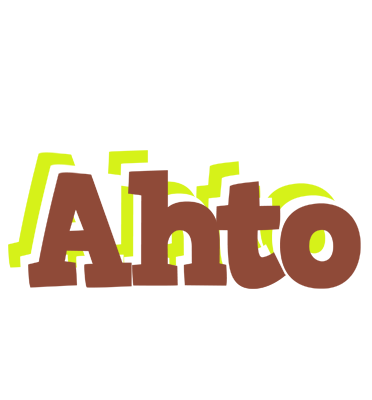 Ahto caffeebar logo