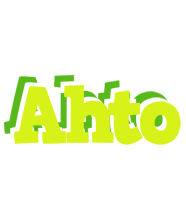 Ahto citrus logo