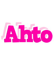 Ahto dancing logo