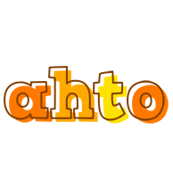 Ahto desert logo