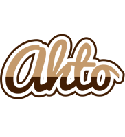 Ahto exclusive logo