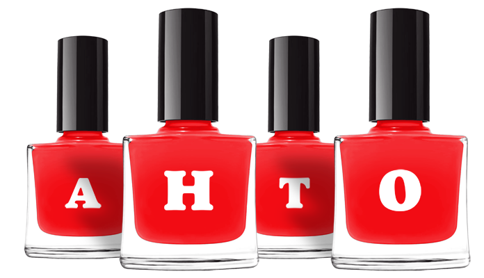 Ahto fashion logo