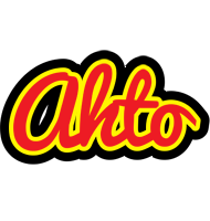 Ahto fireman logo