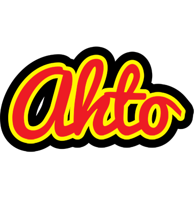 Ahto fireman logo
