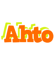 Ahto healthy logo