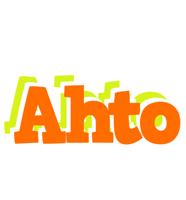 Ahto healthy logo