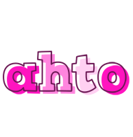 Ahto hello logo