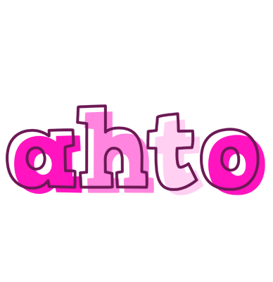 Ahto hello logo