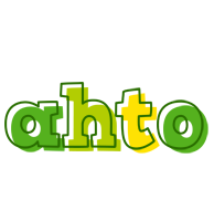 Ahto juice logo