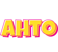 Ahto kaboom logo
