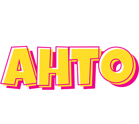 Ahto kaboom logo