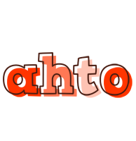 Ahto paint logo