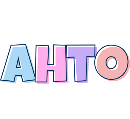 Ahto pastel logo