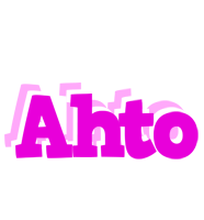 Ahto rumba logo