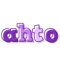 Ahto sensual logo