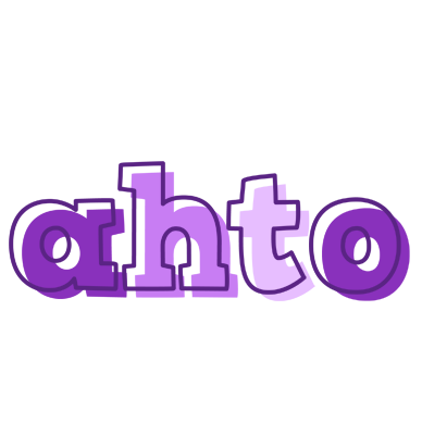 Ahto sensual logo