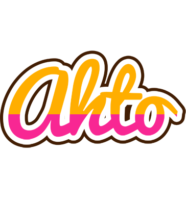 Ahto smoothie logo