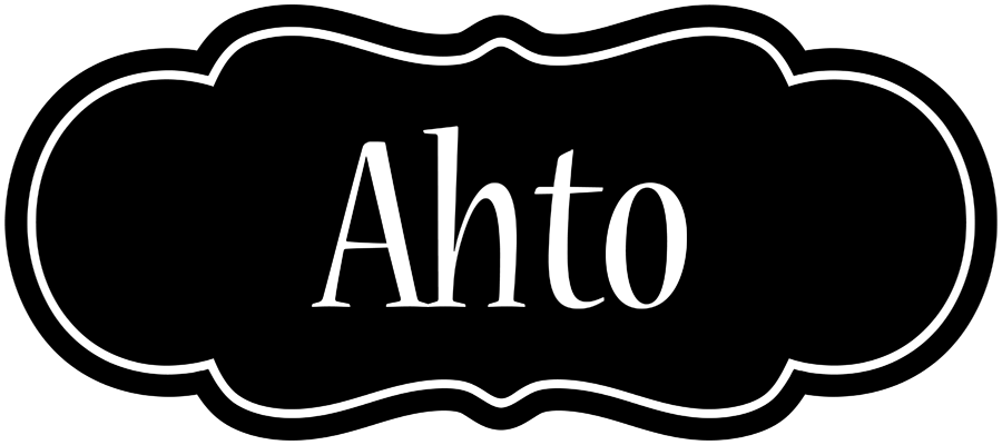 Ahto welcome logo