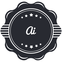 Ai badge logo