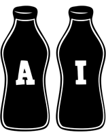 Ai bottle logo