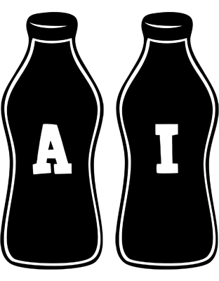 Ai bottle logo
