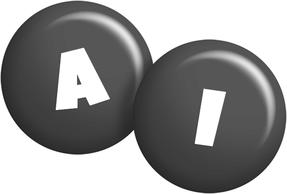 Ai candy-black logo