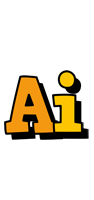 Ai cartoon logo