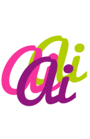 Ai flowers logo