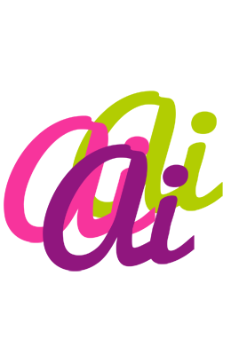 Ai flowers logo