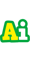 Ai soccer logo