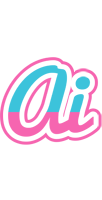 Ai woman logo