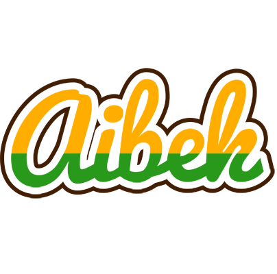 Aibek banana logo