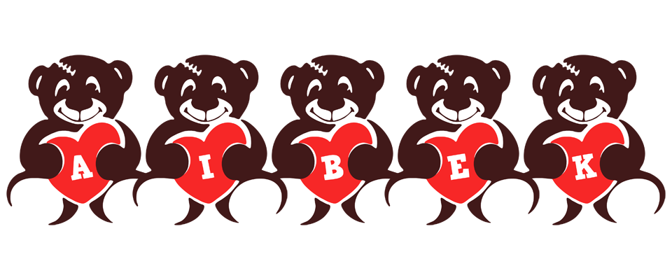 Aibek bear logo