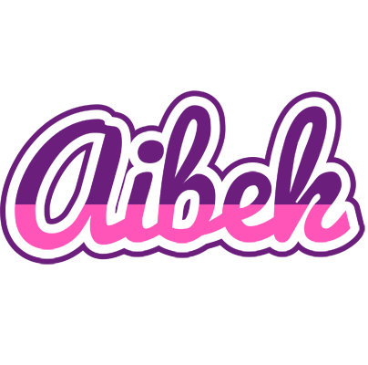 Aibek cheerful logo