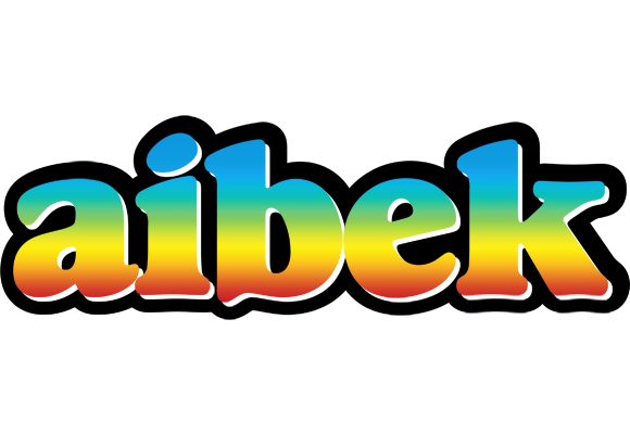 Aibek color logo