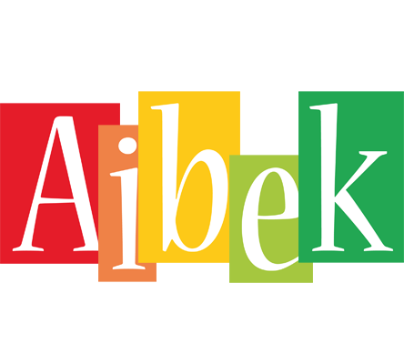 Aibek colors logo